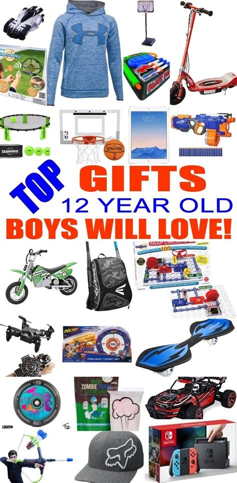 12 year old boy gifts